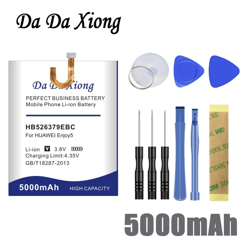 

Da Da Xiong 5000mAh HB526379EBC Battery for Huawei Ascend Enjoy 5 Enjoy5 TIT-AL00 CL10