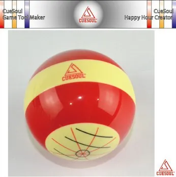 CUESOUL Durable Pro Cup Resin 2 1/4 6oz Snooker Practice Training Billiard Criss Cross Pool Cue Ball 1PCS
