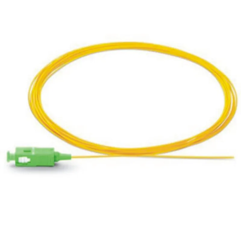 50 шт. 1 м SC APC Fiber Pigtail Simplex 9/125 0,9 мм ПВХ одиночный режим G657A волоконно-оптический кабель Pigtail