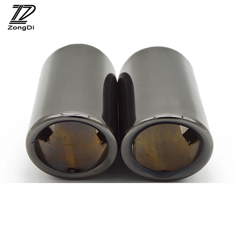 2PCS Automobiles Car Exhaust Tip Muffler Pipe Cover For VW Passat B7 CC 2011 2012 2013 2014 Accessories Volkswagen | Автомобили и