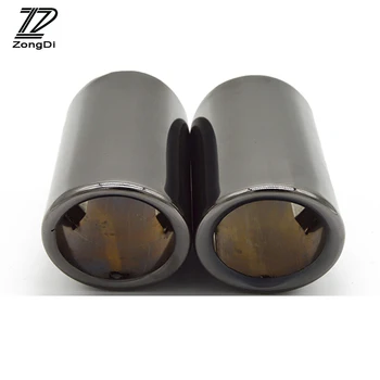 

2PCS Automobiles Car Exhaust Tip Muffler Pipe Cover For VW Passat B7 CC 2011 2012 2013 2014 Accessories For Volkswagen CC