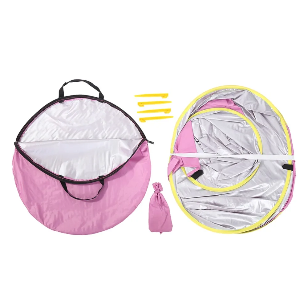 الصيف الأطفال الطفل خيمة للشاطئ المحمولة الظل بركة خارجية الشمس حماية بركة الشمس المأوى ل الرضع-01