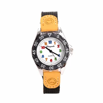 

Boys Girls Quartz Watch Kids Students Wristwatch Gift Colorful Number Dial Clock gai