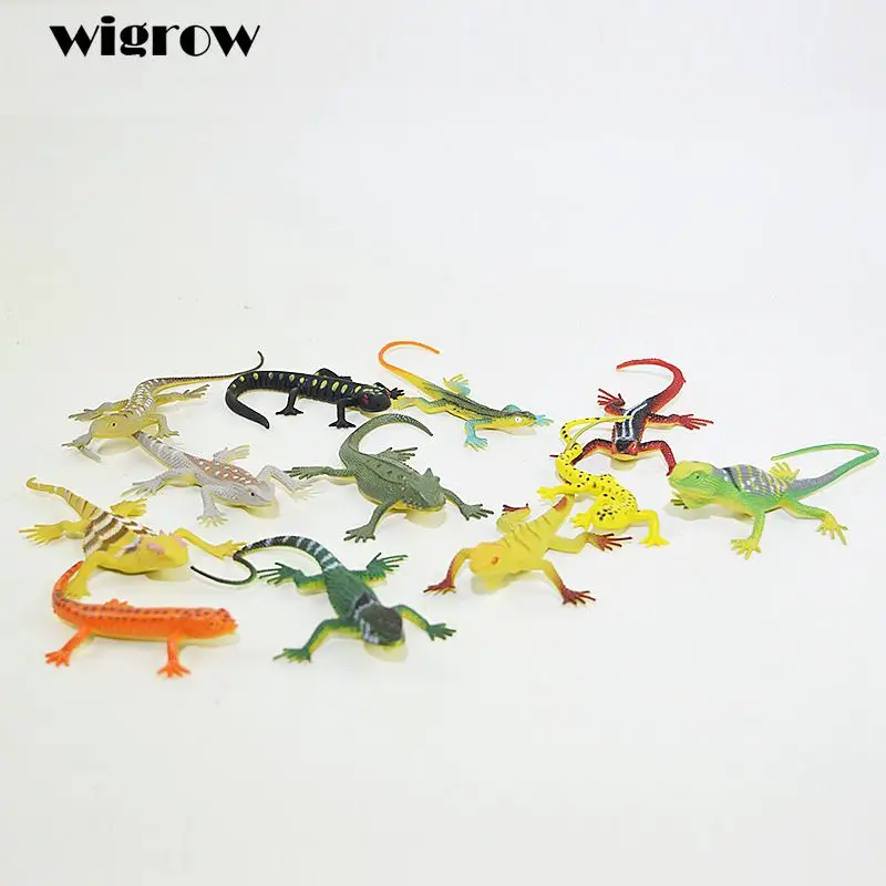 

Random Delivery Simulation 15cm Soft Reptile Lizards Prank Toy Gags Practical Jokes Funny Trick Toy for Kids Party Mischief Toys