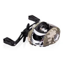 Рыболовная катушка 5+ 1bb Baitcast Катушка морской/пресноводный Карп рыболовные снасти море Vissen левая/правая рука 7,3: 1 приманка литье