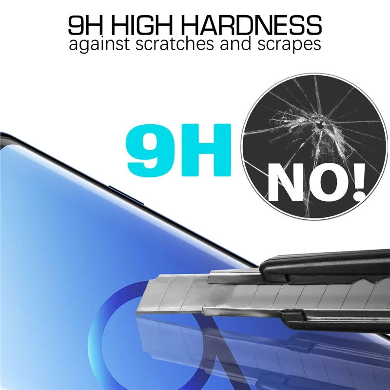 3D изогнутое закаленное стекло для Samsung Galaxy S8 S9 полное покрытие 9H защитная пленка