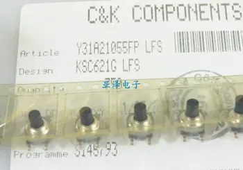 

Original C \u0026 amp; K import KSC621G LFS patch switch 6.2 * 6.2 * 7.7mm Waterproof and dustproof Tact Switch