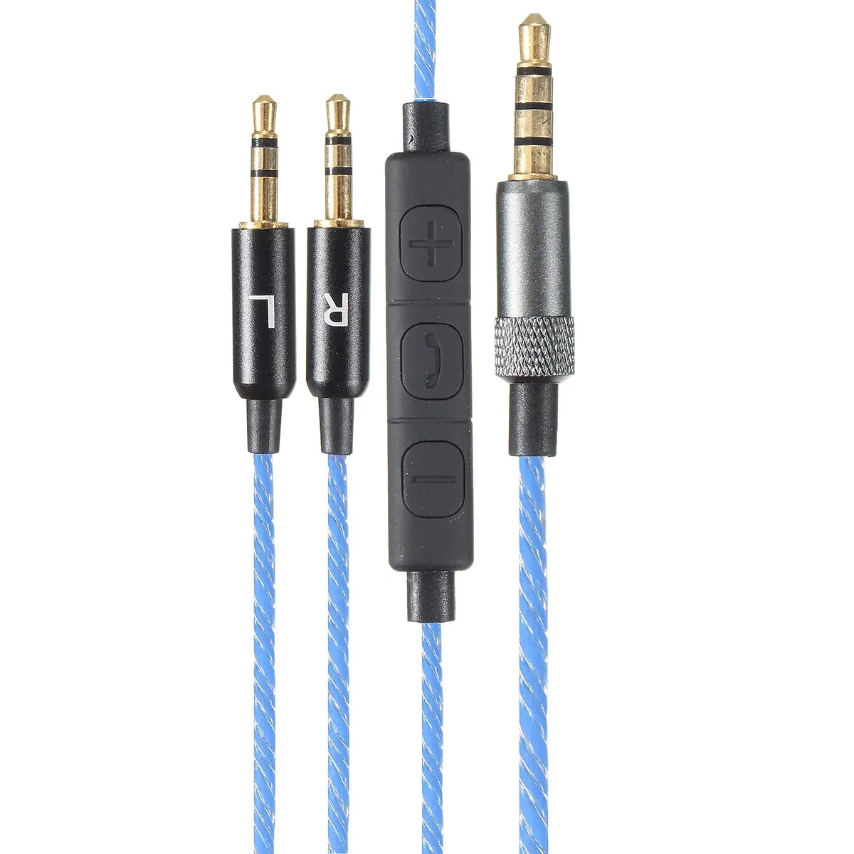 LEORY Nylon Flexural Replacement 1.2m Audio Cable With Mic For Sol Republic Master Tracks HD V8 V10 V12 X3Headphone Audio LEORY Nylon Flexural Replacement 1.2m Audio Cable With Mic For Sol Republic Master Tracks HD V8 V10 V12 X3Headphone Audio
