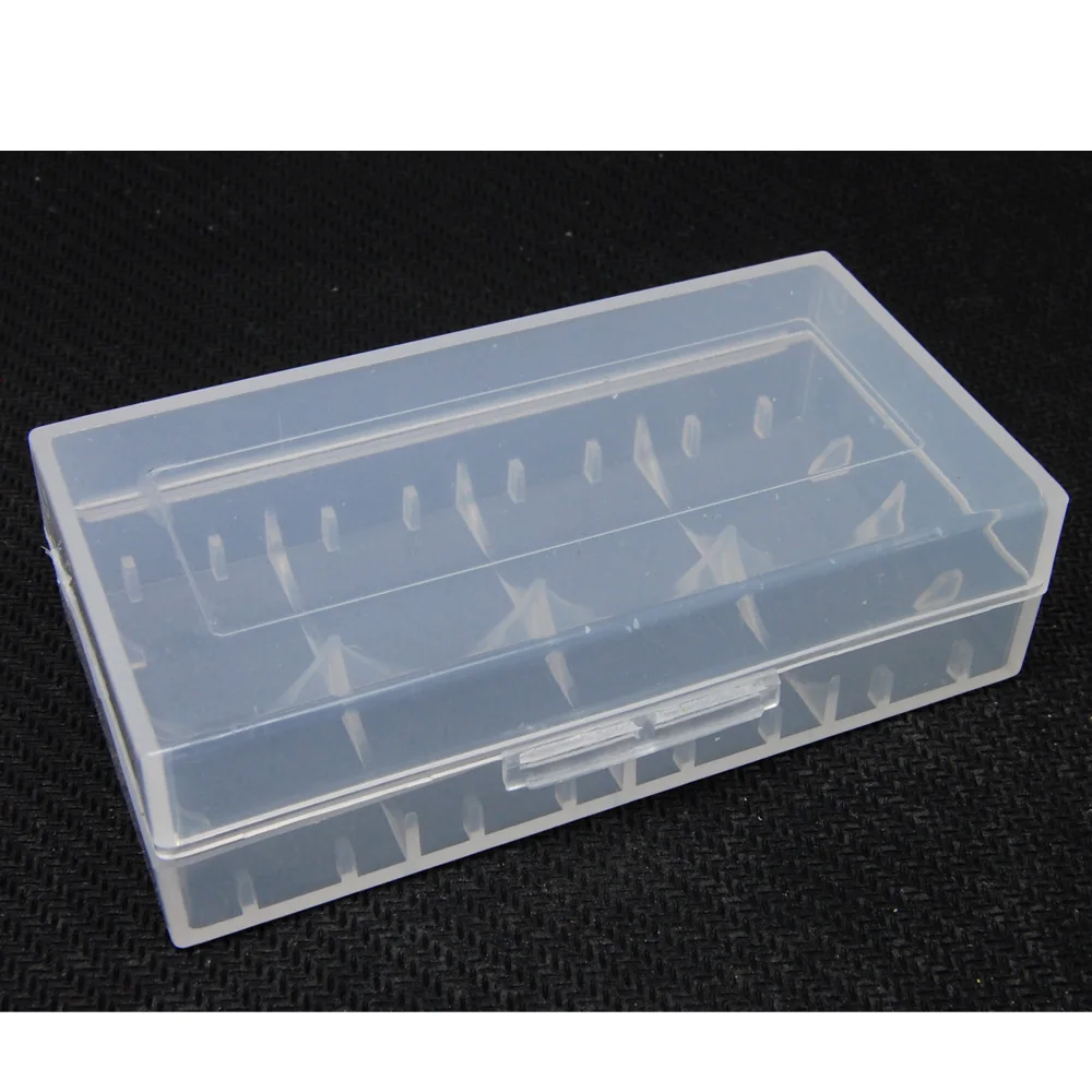 Nuovo 2 X Cr123A Lir123A 123A 18650 16340 17670 Cassa Del Supporto Della Batteria Di Stoccaggio Trasparente