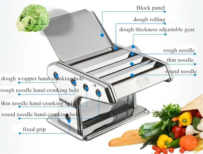 Многофункциональная машина для раскатки теста, пресс для лапши, машина для изготовления макаронных изделий