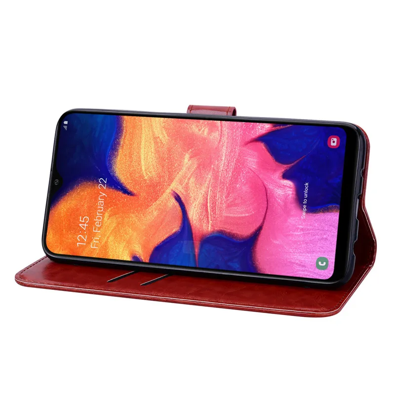 silicone cover with s pen Luxury Flip leather case For Samsung A10 Case back phone case For Samsung Galaxy A10 A 10 SM-A105F A105 A105F Cover samsung silicone case