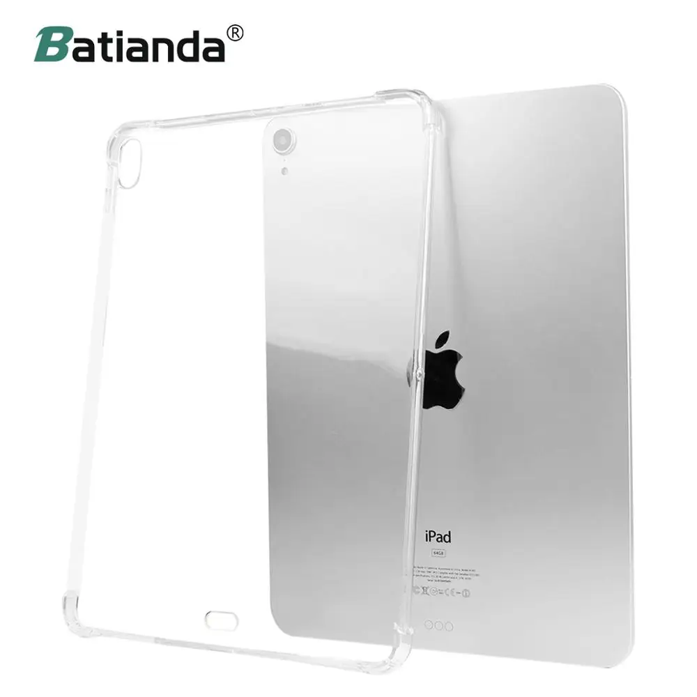 Чехол для iPad 9 7 2017 2018 мягкий силиконовый прозрачный тонкий чехол из ТПУ Air 2 1 Pro 10 5
