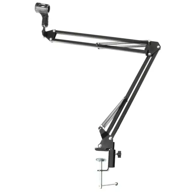 New Recording Microphone Holder Stand Clip Mic Adjustable Suspension Boom Table Bracket With Shock Holder Mount For Micrphones