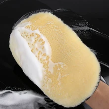 15*25 см автомобиль стиль перчатки для мытья щетка для чистки мягкой шерсти полировка щеток рукавицы Очищающий Инструмент средства для ухода средства для очистки