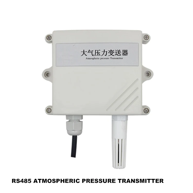 

Free shipping 1pc High precision temperature sensor Atmospheric pressure sensor Transmitter RS485 modbus pressure sensor