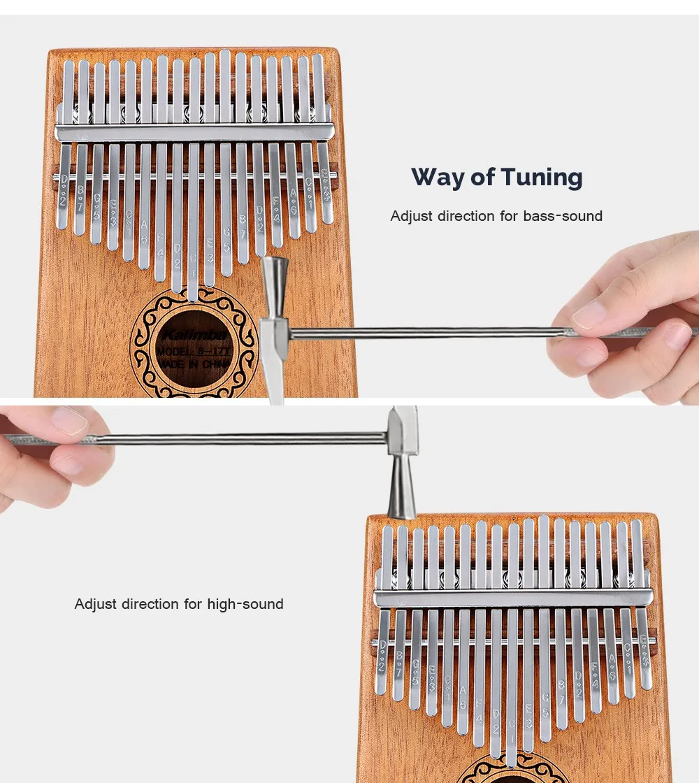 17-tone Kalimba Thumb Piano