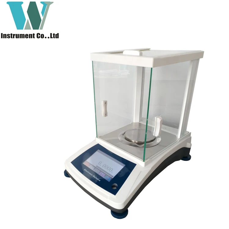

touch screen 200g analytical balance 0.0001 scale