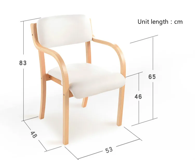 Модный журнальный стул, современный простой обеденный стол из ткани, домашний деревянный стол, спинка, компьютерный стол для отдыха