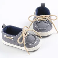 2019 Baby First Walkers Toddler Baby Newborn Girl Boy Denim Soft Sole Toddler Infant Prewalker Sneaker Bandage Shoses 0-18M 3