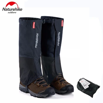 

Naturehike waterproof nylon snow covers hiking gaiters meadows skiing leg gaiters boots cover for men and women