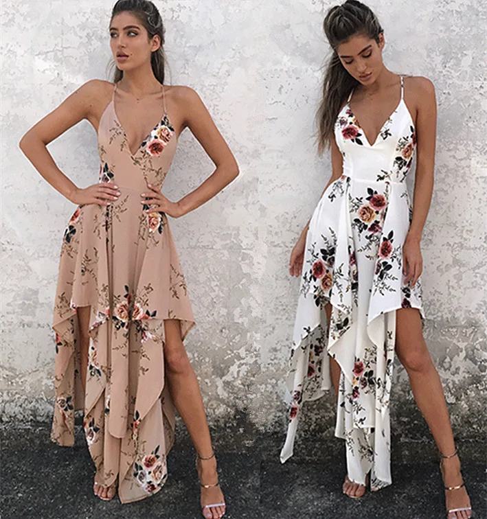 Neue Stil Lange Sommerkleider Fur Frauen Strand Tragen Boho Damen Sleeveless Multicolor Floral Spaghettibugel Verschiebung Maxi Dress Dress For Long Summer Dressmaxi Dress Aliexpress