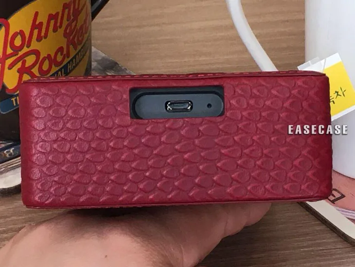 A4 Custom-Made Genuine Leather case for phatlab