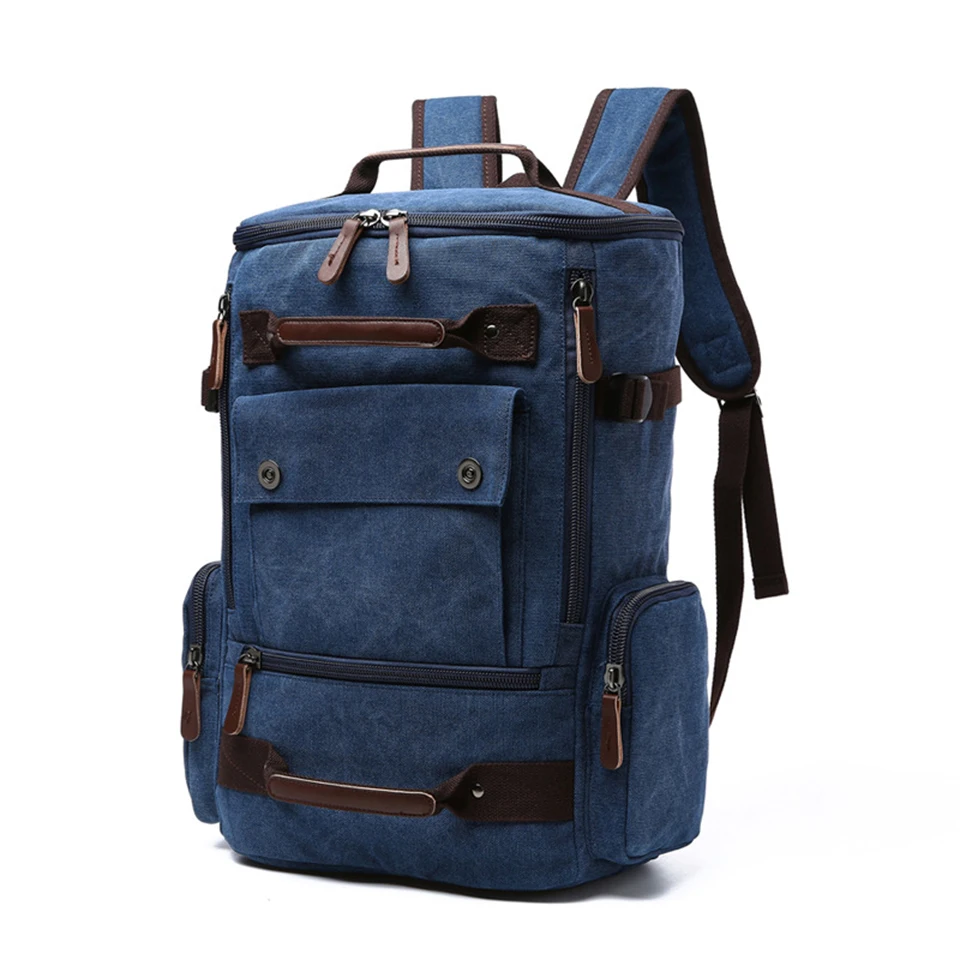 Школьный рюкзак, студенческий рюкзак, Холщовый мужской рюкзак для ноутбука 15,6, 17 дюймов, для подростков, мальчиков и девочек, рюкзак для ноутбука, сумки