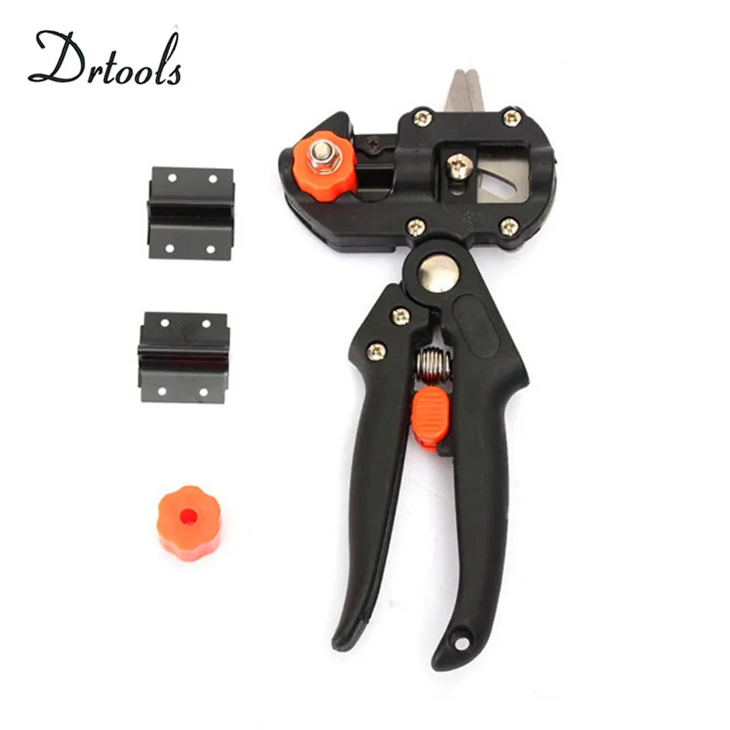 

10pcs-pack Grafting machine Garden Tools with 2 Blades Tree Grafting Tools Secateurs Scissors grafting tool Cutting Pruner
