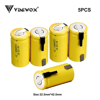 

Subc Ni-CD 1.2V 1500mAh SC Rechargeable batteries Power tool Battery cells for Robot Makita AEG Black&Decker Bosch Electric