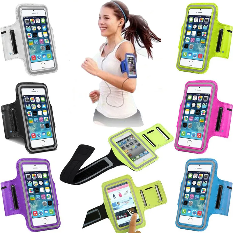 

Sports Running Cover for iPhone 6 Gym Arm Band Case For iphone 6 6S 7 Plus 5 5S SE 5C Sport Cover Bag Phone Cases Coque Fundas