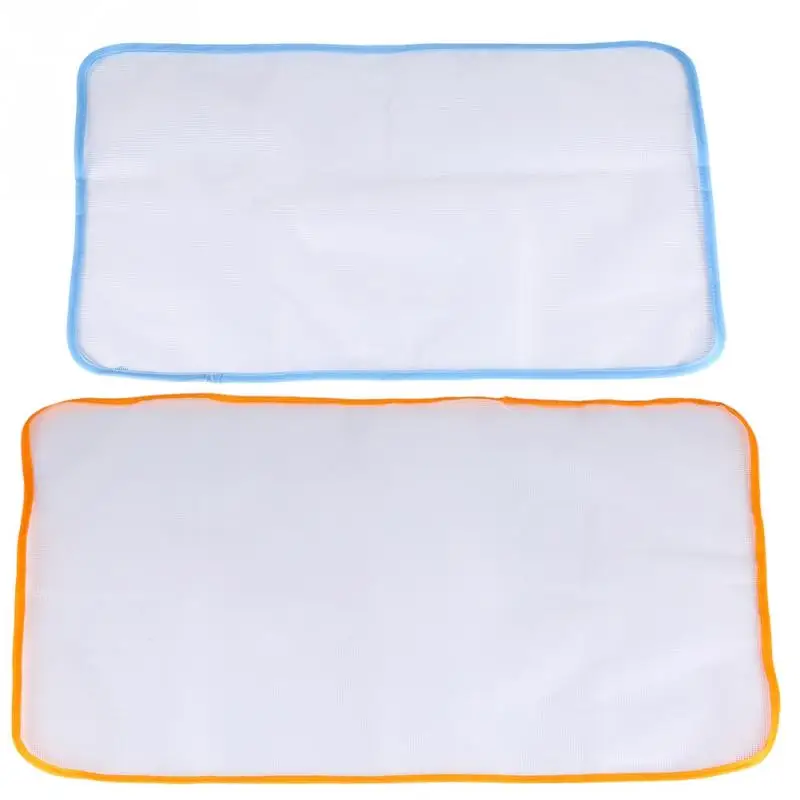 

1PC Ironing Cloth Guard Ironing Mesh Scorch Pad Protective Insulation Resist Heat Delicate Clothes Ironing Board Random Color