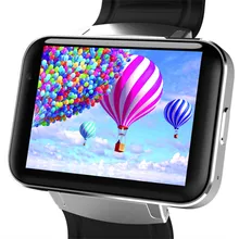Новейший 3G Smartwatch телефон Android 2,2 дюймов WiFi Bluetooth gps Смарт часы Шагомер сна сенсорный экран карта Handsfree светодиодный HD