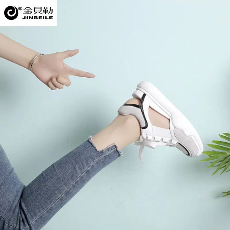 Thick inner bottom increase student shoes sports sandals women shoes