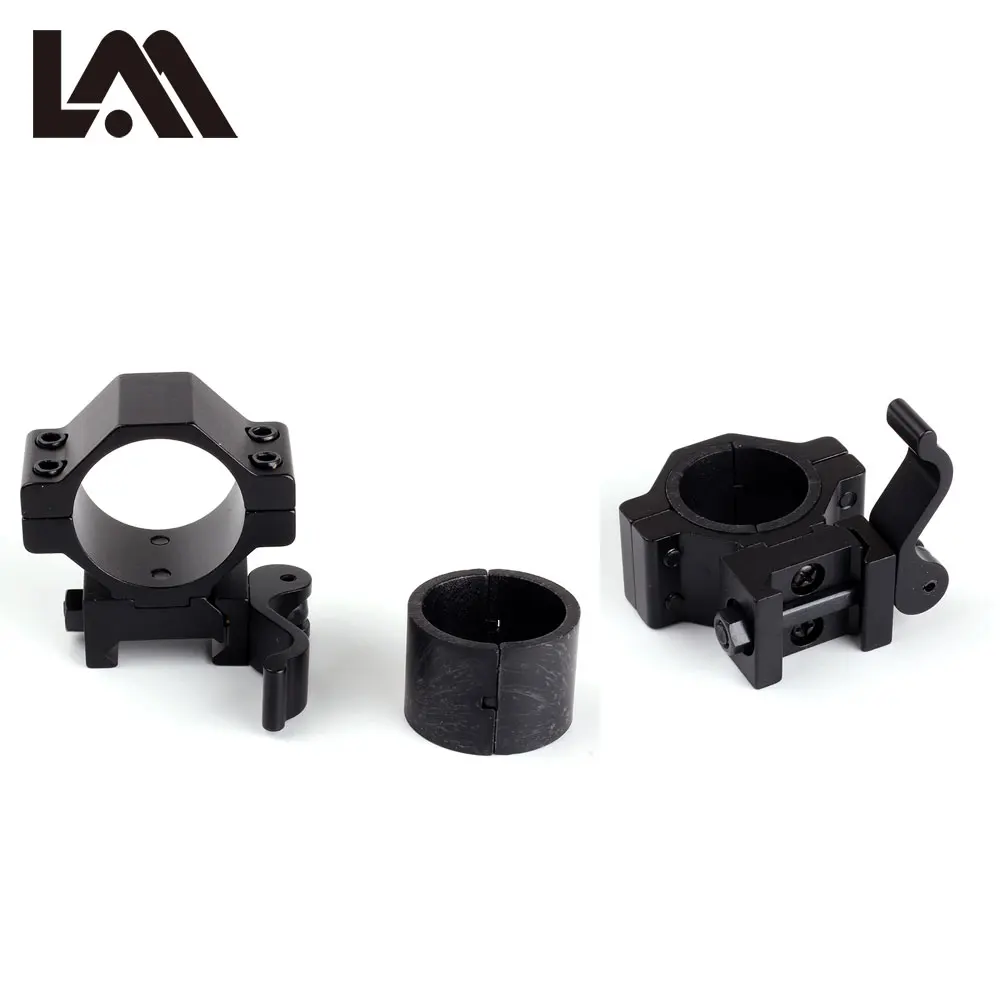 

Lambul 2PCS 25.4mm/30mm Hunting Riflescope mount ring 20MM dovetail rail high profile Low Profile for Air Gun Rifle Scope Sight