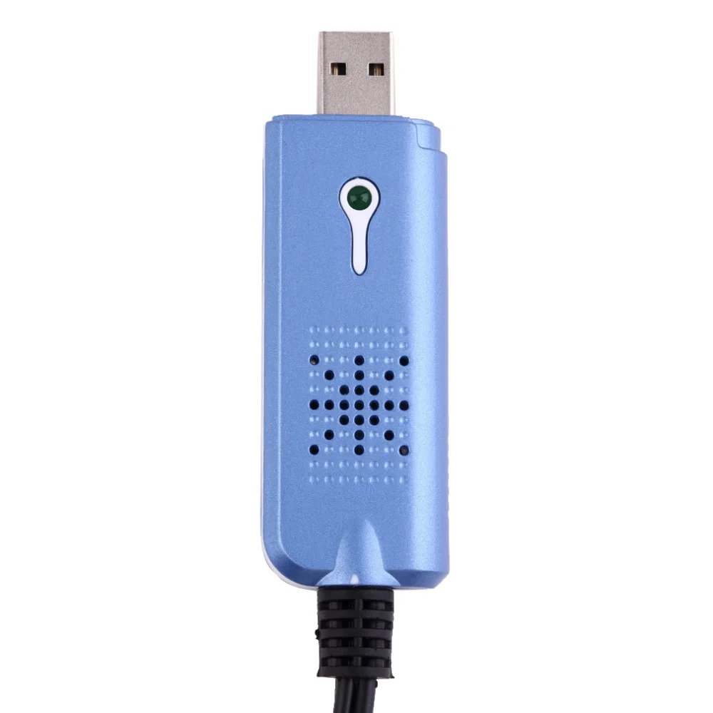 Новый портативный USB 2 0 Видео Аудио Захват карты адаптер с CD VHS DC60 DVD конвертер
