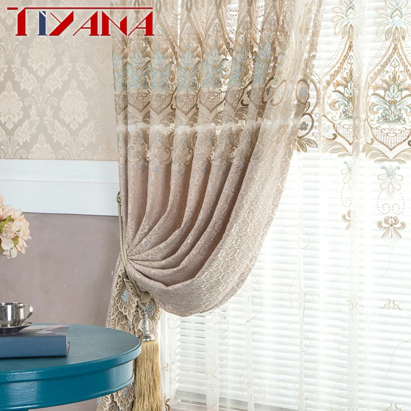Buy High Quality Luxury Window Curtains European