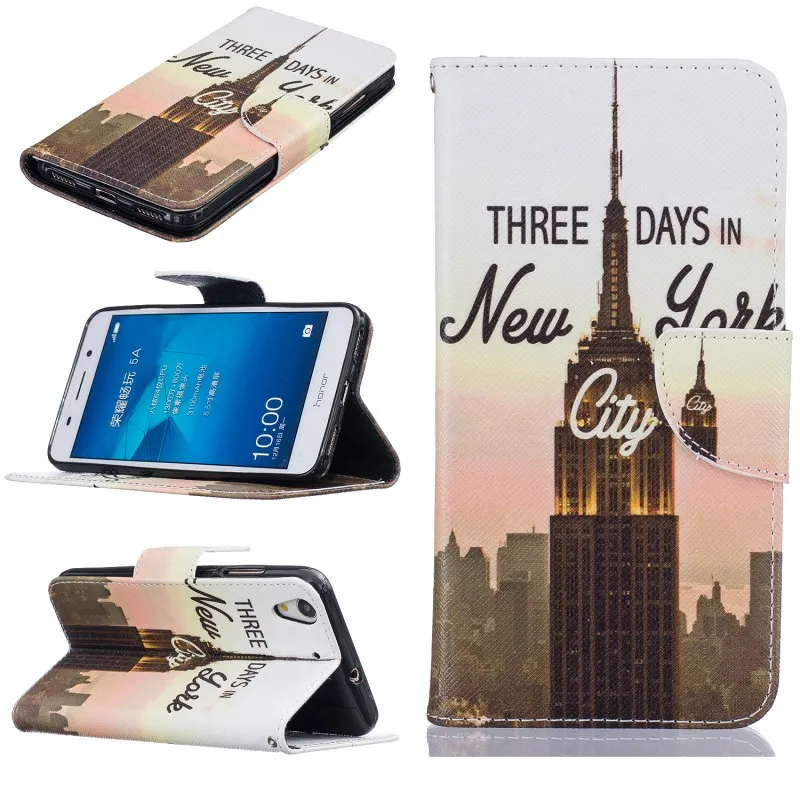 Флип-чехол для huawei Y3ii/Y3 ii 2 LUA L21 кожаный чехол для huawei Y5II/Y5 II 2 CUN L01 5,0 Coque для huawei Y6 ii 2 CAM L03