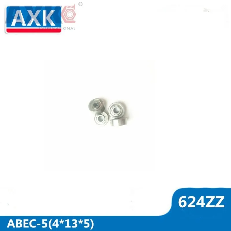 AXK 624ZZ подшипник ABEC 5 10 шт. 4x13x5 мм провода резка машина миниатюрный 624 2Z мяч