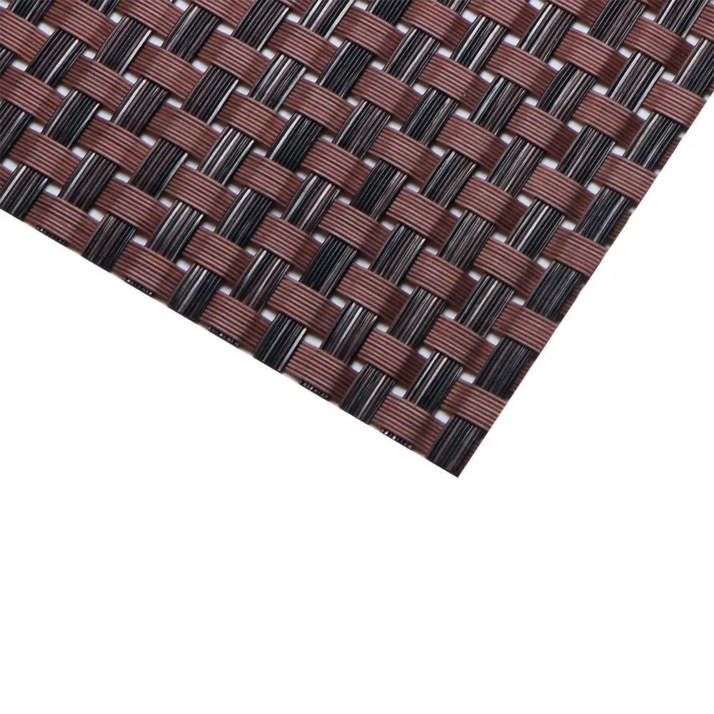 Износостойкая табличка с совместимой Crossweave теплоизоляционная подставка без выцветания индивидуальная De Mesa моющиеся настольные коврики набор
