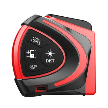 

Laser Tape Measure 5 Meters Ruler Stainless Steel Infrared Electronic Rangefinder