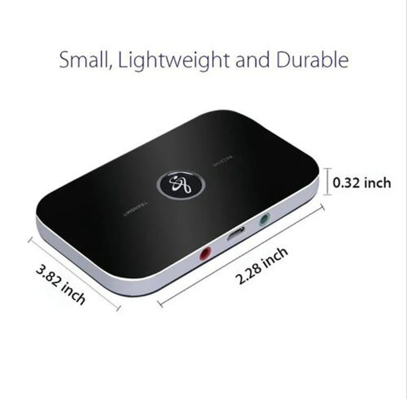YKSO 2in1 Bluetooth 4 1 передатчик и приемник B6 Беспроводной адаптер Aux 3 5 мм аудио плеер для
