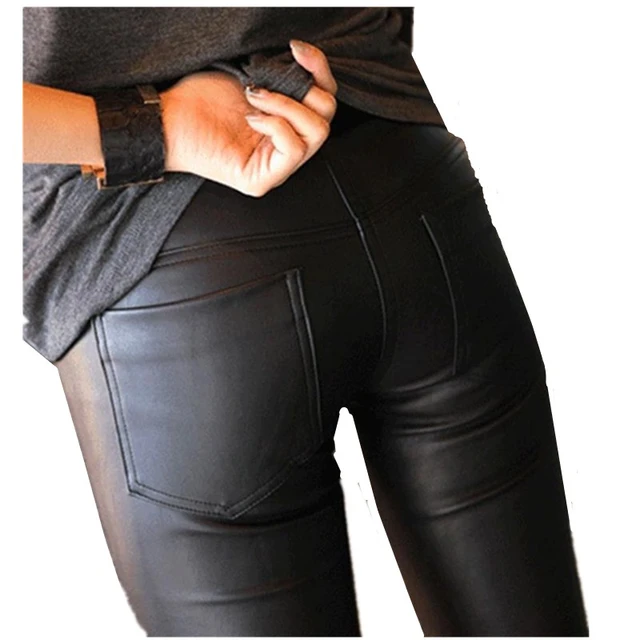 Summer Leather Pants Pregnant Women  Leather Maternity Leggings Black -  New Spring - Aliexpress