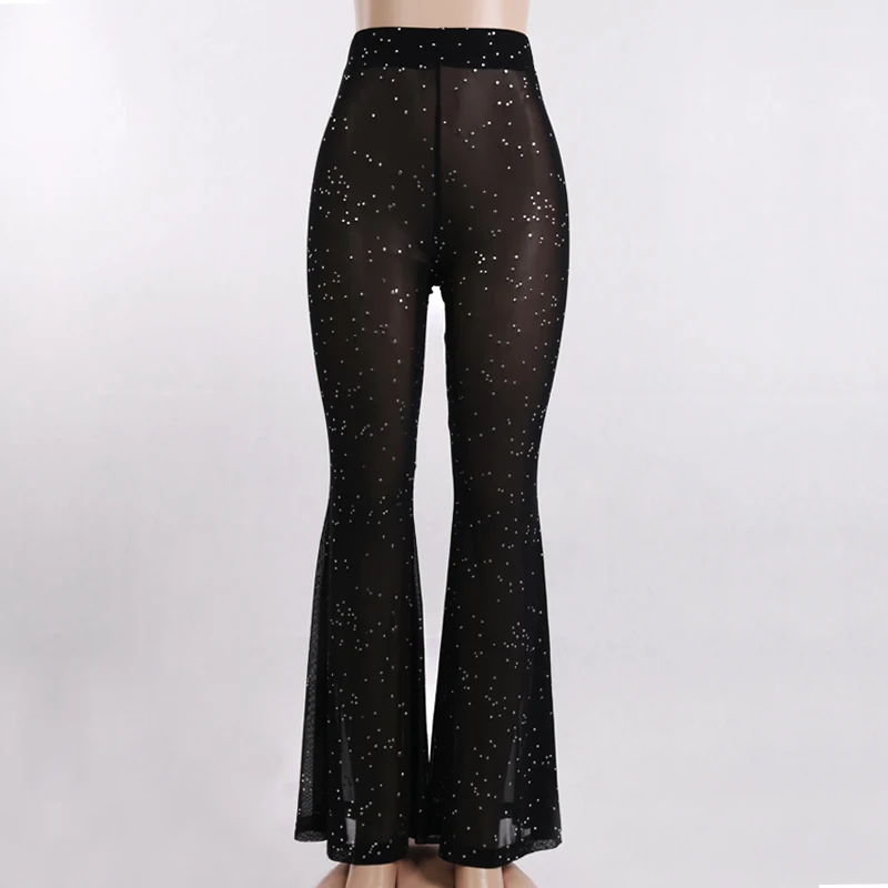 Wannathis See-through Long Pants Bling 