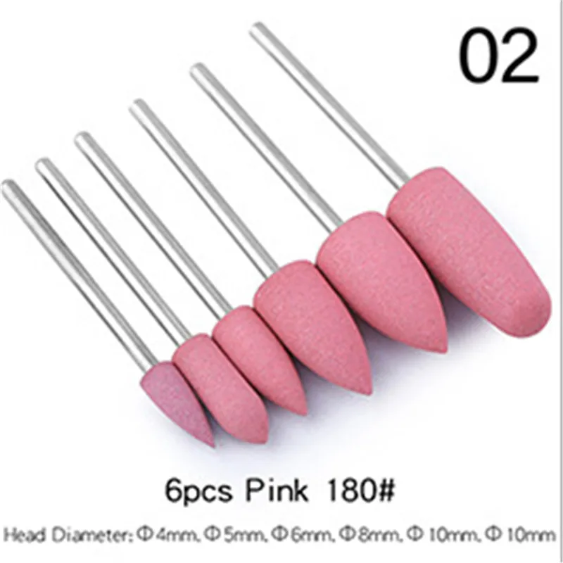 Professional Apparatus For Manicure Machine Electric Nail Drill Bits Set Cutters For Manicure Tools Nail Art Nail Drill Machine - Цвет: SC0540-2