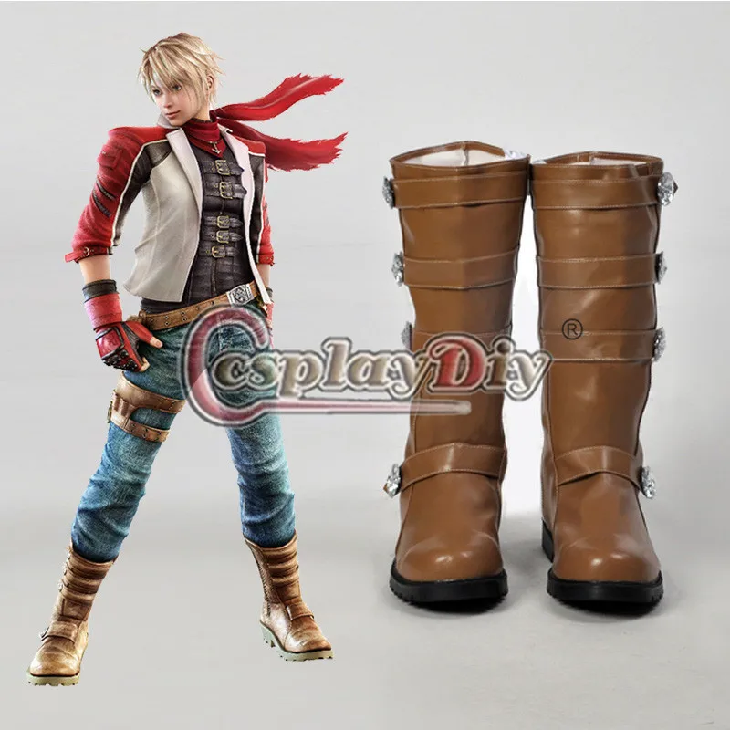 Tekken Leo Kliesen Fiesta de Carnaval Cosplay Zapatos Botas Para Adultos hombres Botas Por Encargo|shoe repair|shoeshoes sexy AliExpress