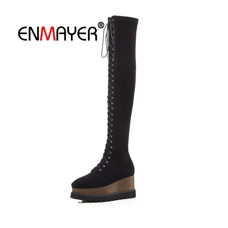 

ENMAYER Women Ankle boots Pointed Toe High heels Short boots Autumn Winter boots Glitter shoes Thick heels Silver Zipper CR1766