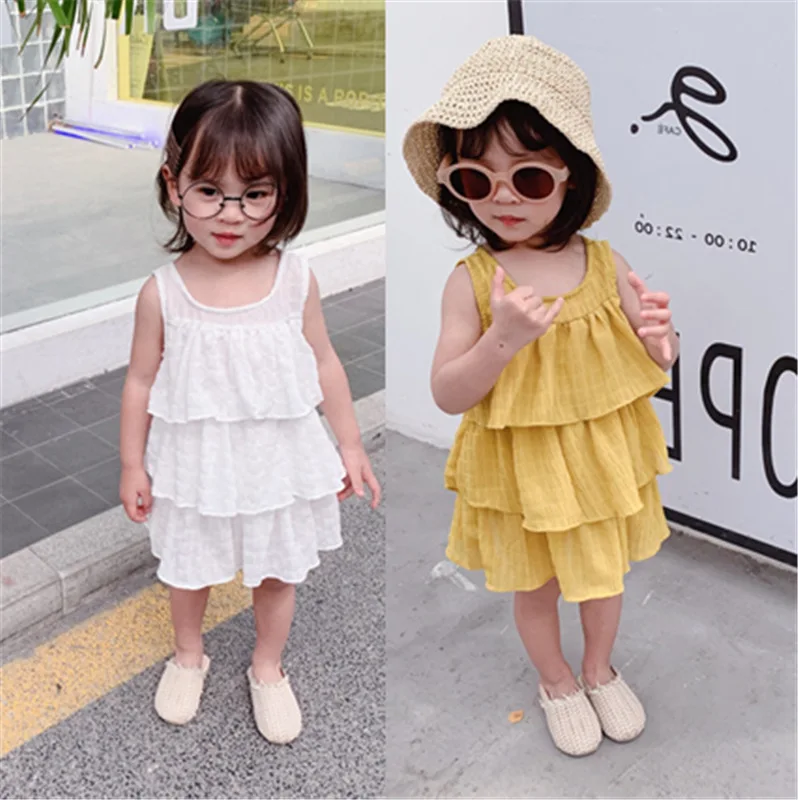 Mihkalev بلون طفلة حزب اللباس للأطفال فساتين الفتيات فستان صيفي الأطفال sleevelss الشاطئ اللباس droshipping Mihkalev بلون طفلة حزب اللباس للأطفال فساتين الفتيات فستان صيفي الأطفال sleevelss الشاطئ اللباس droshipping