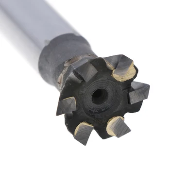 

HSS Dovetail Cutter Milling High Speed Steel Tool 60/45 Degree Dia:20mm Shank Dia:12mm