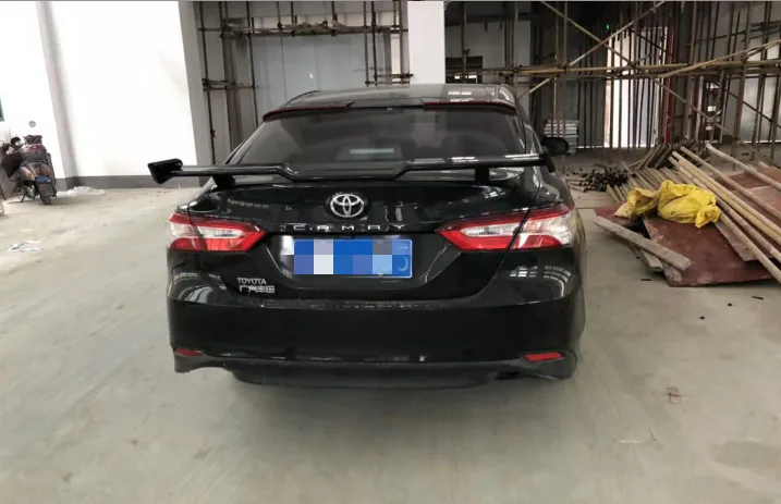 Для toyota Camry 2018 2019 высокое качество и твердость Новый ABS спойлер из материала