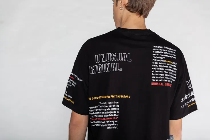 Chinese Characters Printe Tshirts 9